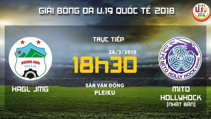 Tổng hợp: U19 HAGL 1-1 U19 Mito Hollyhock (U19 quốc tế 2018)