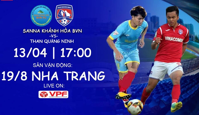 Tổng hợp: Khánh Hòa 1-0 Quảng Ninh (Vòng 5 V-League 2018)