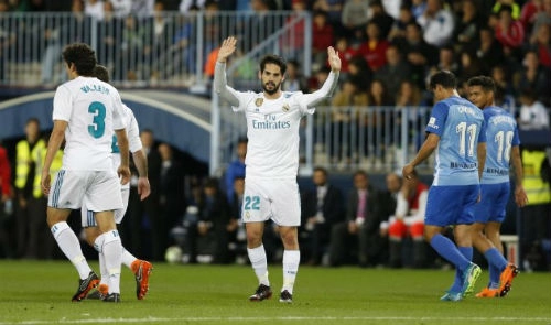 Tổng hợp: Malaga 1-2 Real Madrid (Vòng 32 La Liga 2017/18)