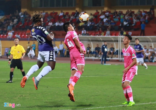 Tổng hợp: Hà Nội 1-1 Sài Gòn (Vòng 6 V-League 2018)