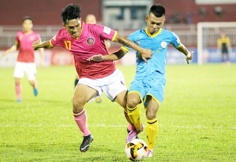 Tổng hợp: Sài Gòn 1-1 Khánh Hòa (Vòng 8 V-League 2018)