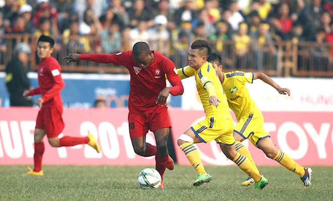 Tổng hợp: SLNA 1-0 Hải Phòng (Vòng 13 V-League 2018)