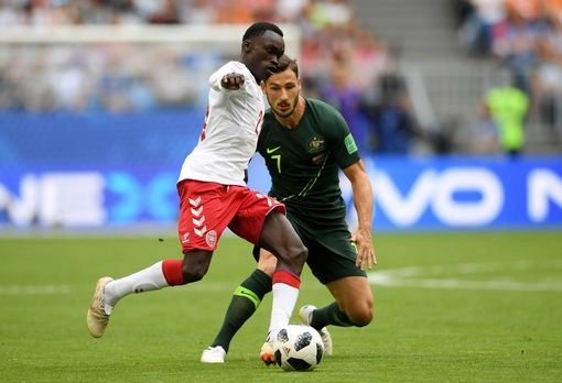Tổng hợp: Đan Mạch 1-1 Australia (Bảng C World Cup 2018)