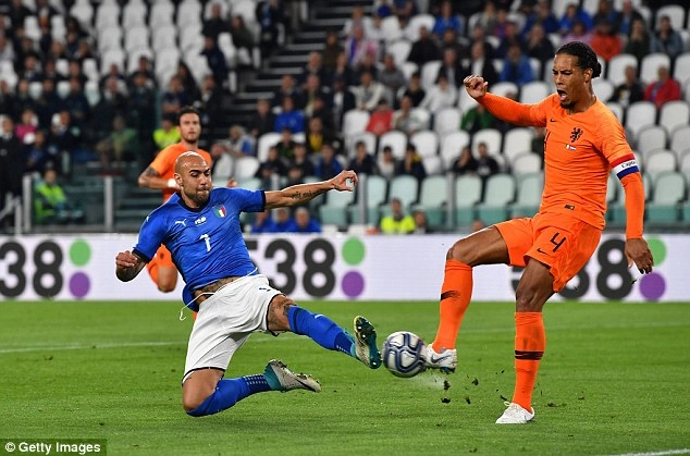 Tổng hợp: Italia 1-1 Hà Lan (Giao hữu quốc tế)