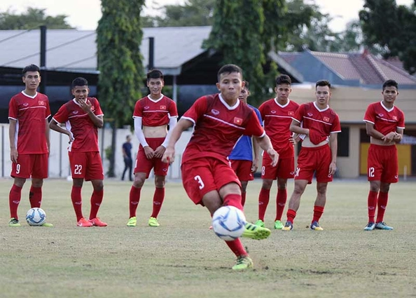 Tổng hợp: U19 Việt Nam 4-1 U19 Lào (U19 Đông Nam Á 2018)