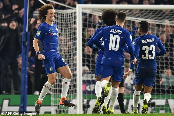 Video tổng hợp: Chelsea 2-1 (pen 4-2) Tottenham (Lượt về bán kết cúp Liên đoàn Anh 2018/19)