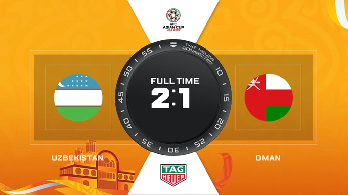 Video tổng hợp: Uzbekistan 2-1 Oman (Bảng F Asian Cup 2019)