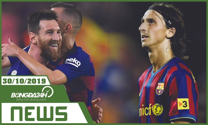 TIN NÓNG bóng đá hôm nay 30/10: Messi tỏa sáng Barca thắng lớn