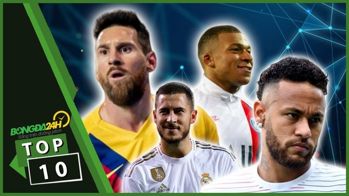 VIDEO: Top 10 cầu thủ đắt giá nhất thế giới 2019: Sốc với vị trí của Lionel Messi!