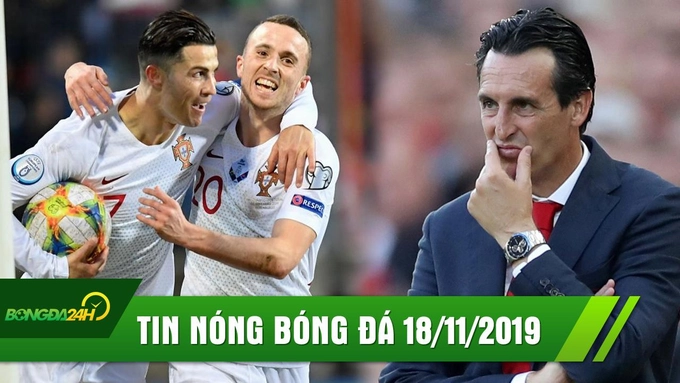 TIN NÓNG bóng đá hôm nay 18/11: Ronaldo tỏa sáng đưa Bồ Đào Nha dự VCK Euro 2020