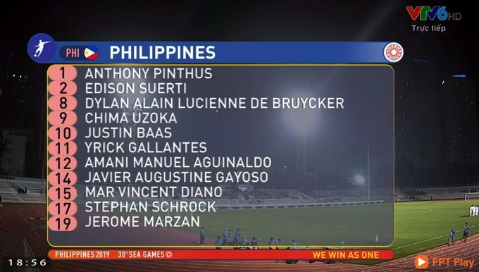 Video tổng hợp: U22 Philippines 1-1 U22 Campuchia (Sea Games 30)