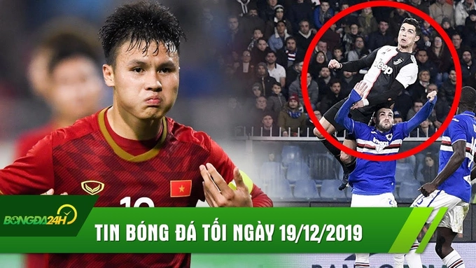 TIN NÓNG bóng đá tối nay 19/12: CĐV phát SỐT với cú bật nhảy của Ronaldo, Quang Hải từ chối sang La Liga