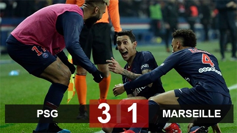 Video tổng hợp: PSG 3-1 Marseille (Vòng 29 Ligue 1 2018/19)