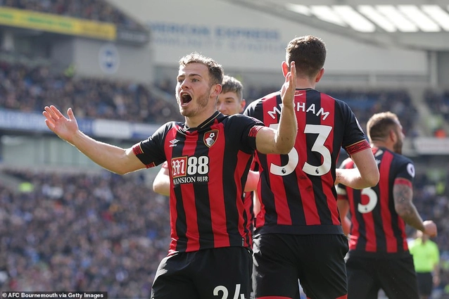 Video tổng hợp: Brighton 0-5 Bournemouth (Vòng 34 Premier League 2018/19)