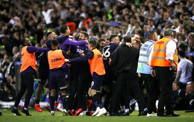 Leeds 2-4 (3-4) Derby County: Thầy trò HLV Lampard vào chung kết playoff Premier League