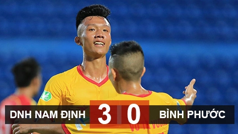 Video tổng hợp: Nam Định 3-0 Bình Phước (Cúp quốc gia 2019)