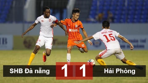 Đà Nẵng 1-1 Hải Phòng: Đội bóng đất Cảng nối dài mạch không thắng