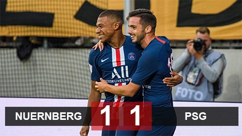 Video tổng hợp: Nurnberg 1-1 PSG (Giao hữu hè 2019)