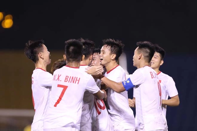 Video tổng hợp: U18 Việt Nam 3-0 U18 Singapore (U18 Đông Nam Á 2019)