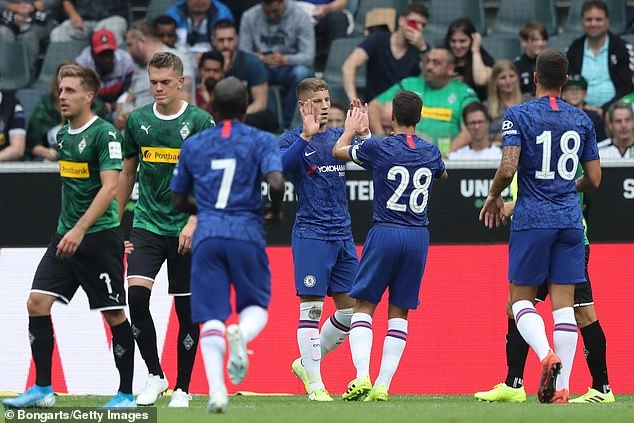 Video tổng hợp: Gladbach 2-2 Chelsea (Giao hữu hè 2019)