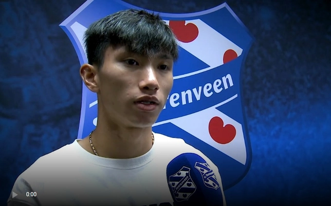 Đoàn Văn Hậu muốn NHM tiếp tục ủng hộ để thành công ở Heerenveen