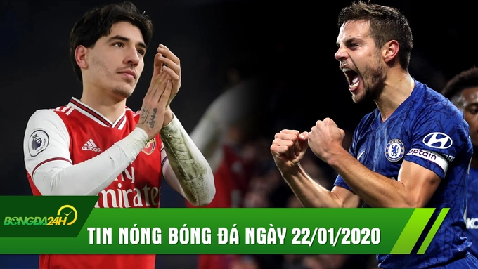 TIN NÓNG bóng đá hôm nay 22/1: Kante trượt chân, Chelsea hòa Arsenal đầy đáng tiếc; Chicharito chính thức chia tay châu Âu