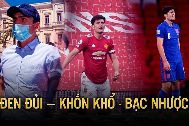 Harry Maguire lại mắc sai lầm: Đen đủi - Khốn khổ - Bạc nhược