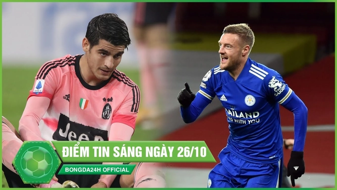 ĐIỂM TIN SÁNG 26/10: Kẻ hủy diệt đưa Arsenal về mặt đất; Vắng Ronaldo, Juventus chia điểm đáng tiếc