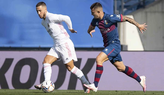 Video bóng đá Real Madrid vs Huesca link xem bàn thắng