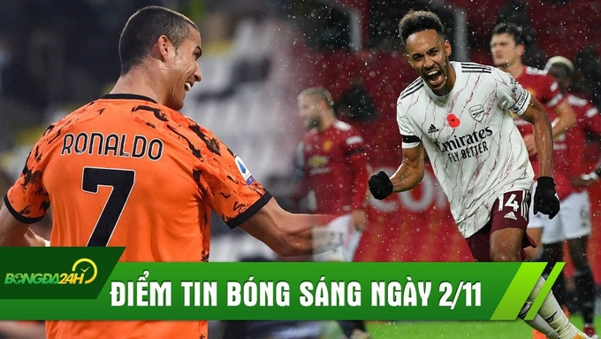 ĐIỂM TIN SÁNG 2/11: Pogba mắc lỗi, MU dâng 3 điểm cho Arsenal; Ronaldo giải cứu Juve ngày trở lại