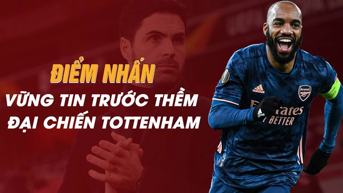 Arsenal 4-1 Rapid Wien: Vững tin trước thềm đại chiến Tottenham