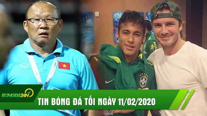 TIN NÓNG BÓNG ĐÁ TỐI 11/2: Thầy Park bị cấm chỉ đạo 4 trận, Neymar thần tượng David Beckham