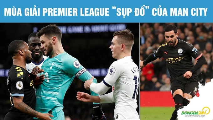 VIDEO: Mùa giải Premier League “sụp đổ” của Man City