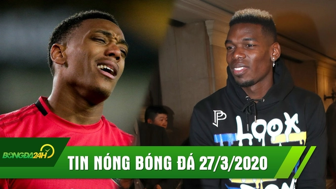 TIN NÓNG BÓNG ĐÁ 27/3 | Pogba ngao ngán chờ giải cứu | MU méo mặt vì trả CĐV 170 tỷ tiền vé