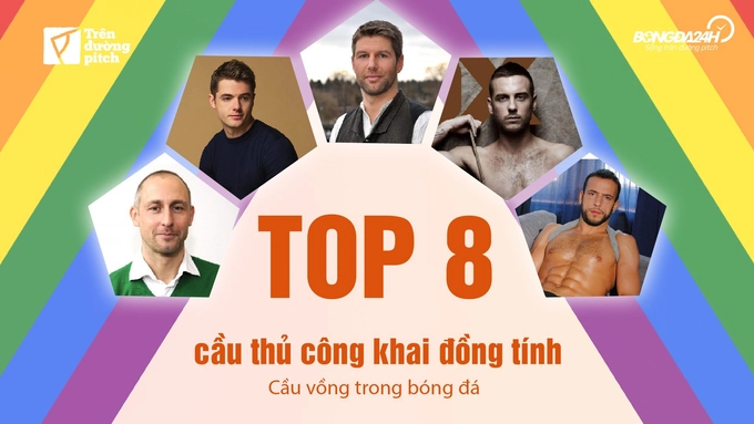 VIDEO: Top 8 cầu thủ công khai đồng tính trên thế giới - Cầu vồng trong bóng đá