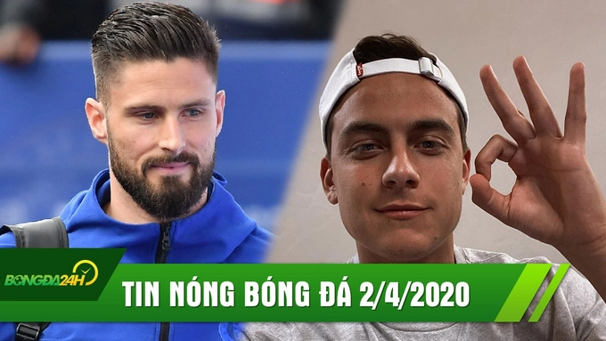 TIN NÓNG BÓNG ĐÁ 2/4 | Giroud phản dame cực gắt Benzema; Dybala lần đầu lên tiếng sau khi nhiễm bệnh