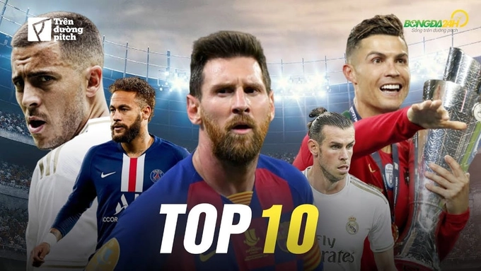 VIDEO: TOP 10 cầu thủ kiếm tiền giỏi nhất 2019 | Ronaldo chỉ thua một người