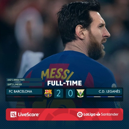 Video bóng đá: Link xem clip bàn thắng Barca vs Legane 2-0 đêm qua