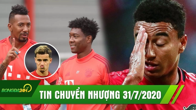 TIN CHUYỂN NHƯỢNG 31/7 | Sao Bayern lần lượt rời CLB vì bất mãn; Lingard xin MU ở lại để cống hiến