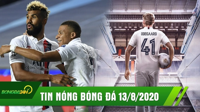 TIN NÓNG BÓNG ĐÁ 13/8 | Người thừa giúp PSG vào bán kết C1 | ‘Thần đồng’ Odegaard trở lại Madrid