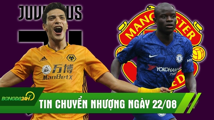 TIN CHUYỂN NHƯỢNG 22/8: MU chiêu mộ Kante? Juve chiều Ronaldo tậu cỗ máy hỗ trợ ghi bàn
