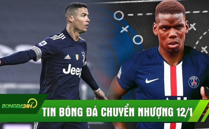 TIN BÓNG ĐÁ CHUYỂN NHƯỢNG 12/1: Ronaldo lập kỷ lục vô tiền khoáng hậu; MU chốt giá bán Pogba khiến PSG gật đầu