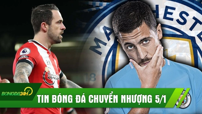 TIN BÓNG ĐÁ CHUYỂN NHƯỢNG 5/1: Man City vung tiền tấn mua Hazard; Người cũ ghi bàn khiến Liverpool ôm hận