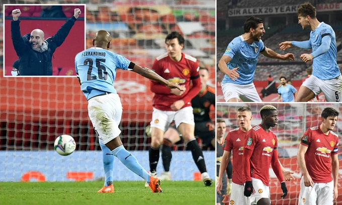 Man Utd 0-2 Man City: Màn trình diễn xuất sắc của Ruben Dias