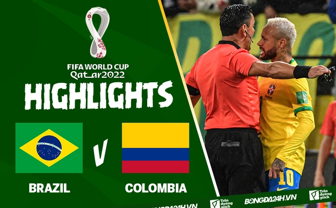 Video tổng hợp: Brazil 1-0 Colombia (Vòng loại World Cup 2022)