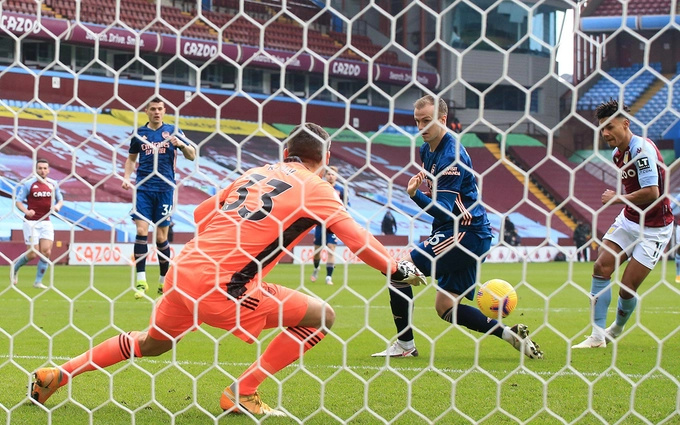 Video bóng đá Aston Villa vs Arsenal: Thất vọng pháo thủ