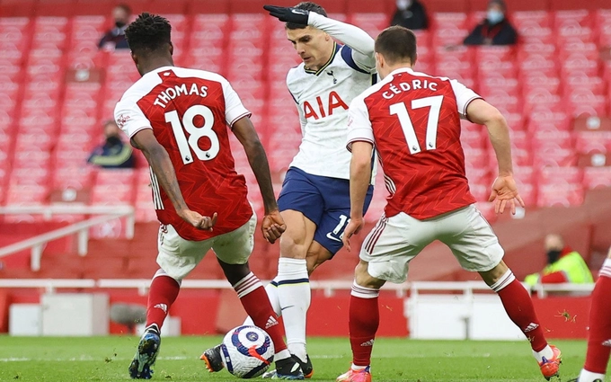 Điểm nhấn Arsenal 2-1 Tottenham: Siêu phẩm và tội đồ