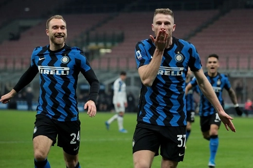 Vượt qua thử thách Atalanta, Inter Milan vững vàng trên ngôi đầu Serie A