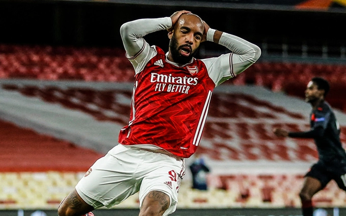 Kết quả cúp C2 Arsenal vs Slavia Praha: Cay đắng phút 94