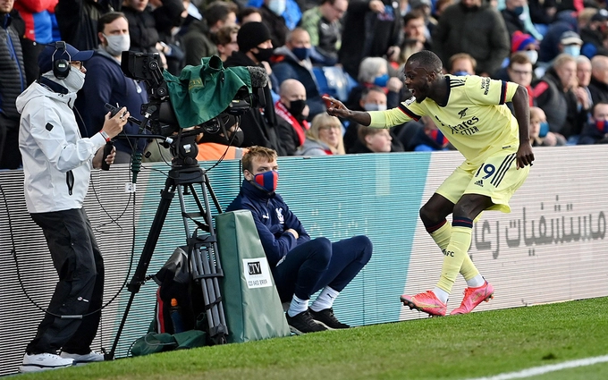 Link xem video Crystal Palace vs Arsenal: 4 phút bù giờ